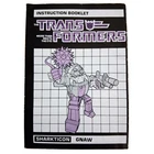Transformers G1 Sharkticon Gnaw Instructions Book Manual
