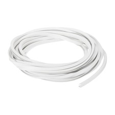 24.9 ft U-Shape Edge Banding, Adhesive Trim Protector Fit 3/16" Edge, White