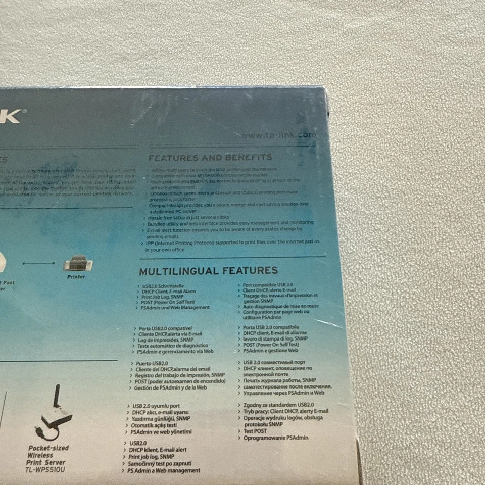 TP-LINK TL-PS110U Print Server Single USB Port - Image 4 of 4