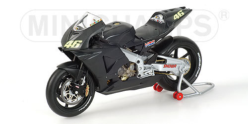 Honda RC211V Testbike 2002 nera 122027946 1/12 Minichamps