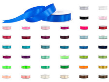 25m Rolle Satinband 18mm Schleifenband Deko Band Geschenkband Dekoband 20mm 2cm