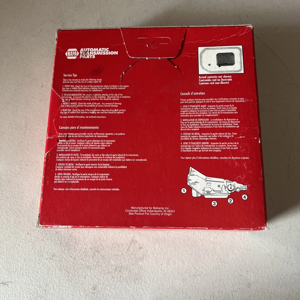 Комплект фильтров коробки передач Napa для FORD LTD 1970 V8-5,0 л - Изображение 4 из 4