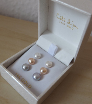 エパール　A'pearl　ジュエリーボックス　ホワイト × ゴールド A'pearl エパール ジュエリーボックス ホワイト×ゴールド A