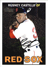2016 Topps Heritage Rusney Castillo Chrome #THC-486 -999/ - Boston Red Sox