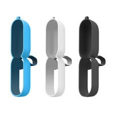 Silicone Protective Case Cover with Battery Protective Cover for Insta360 Go 2