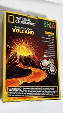 National Geographic Volcano Kit STEM Educational Science Toy Open Box Complete