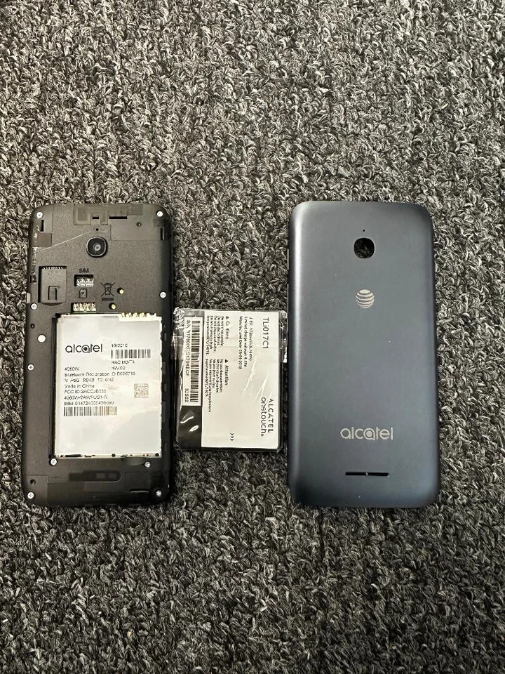 Alcatel TCL Pixi 4 4060W - Black (AT&T) Unlocked 4G Android Smartphone - Image 2 of 2