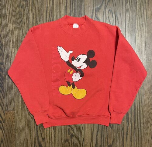Vintage Mickey Mouse Disney Crewneck Sweatshirt o… - image 1