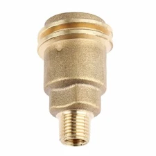 5042 QCC1 Acme Nut Propane Gas Fitting Adapter with 1/4 Inch Male Pipe Thread