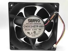 Servo CNDC24Z7P-069 12038 DC24V 9W 12CM 3-Wire Inverter Cooling Fan