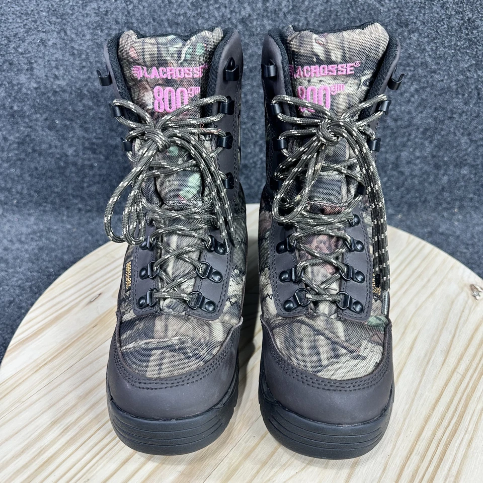 LaCrosse 8" Silencer Scent HD Insulated Hunting Camo Boots Youth 4, Womans 5.5 - Image 4 of 4