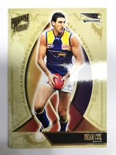 2009 SELECT AFL PINNACLE ALL AUSTRALIAN TEAM CARD AA16 DEAN COX-WEST COAST