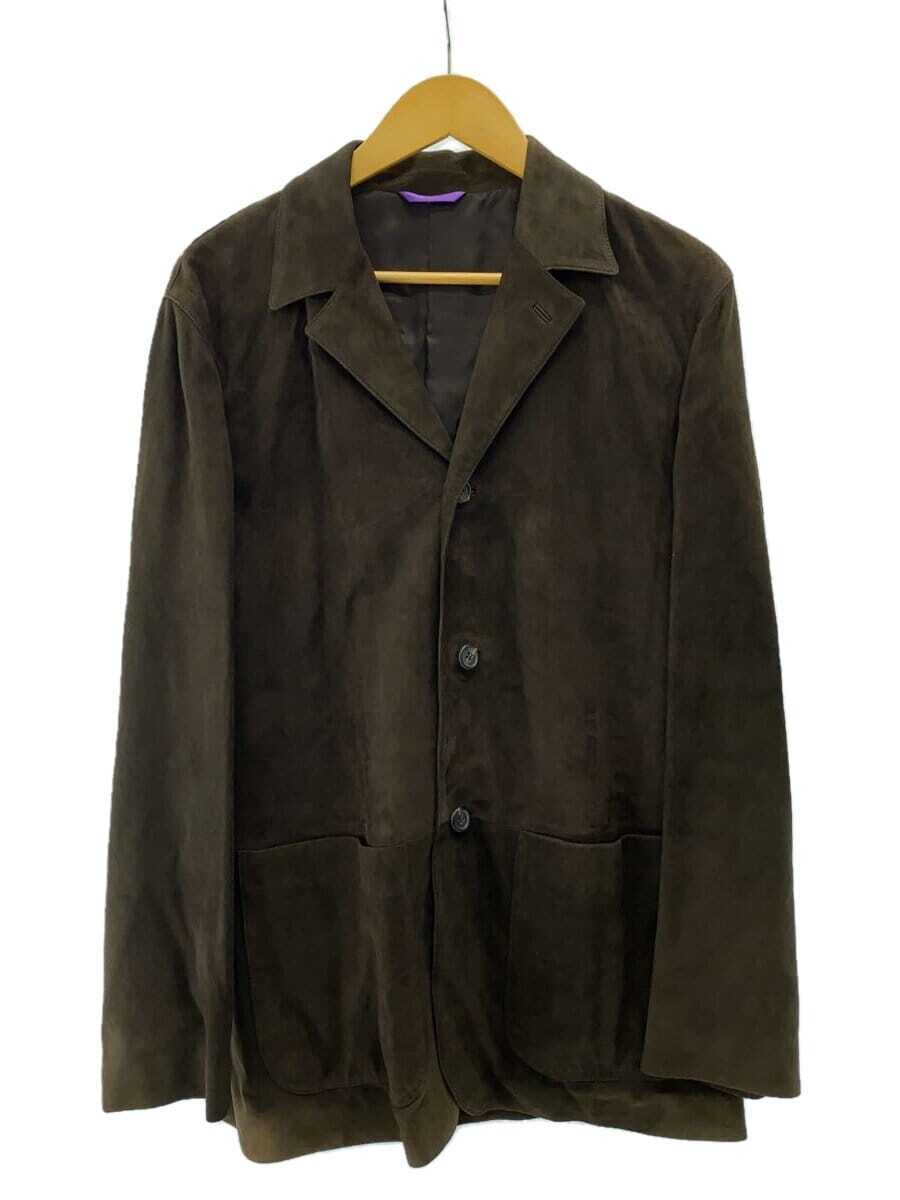 Paul Smith COLLECTION suede Jacket leather brown XL Used | eBay