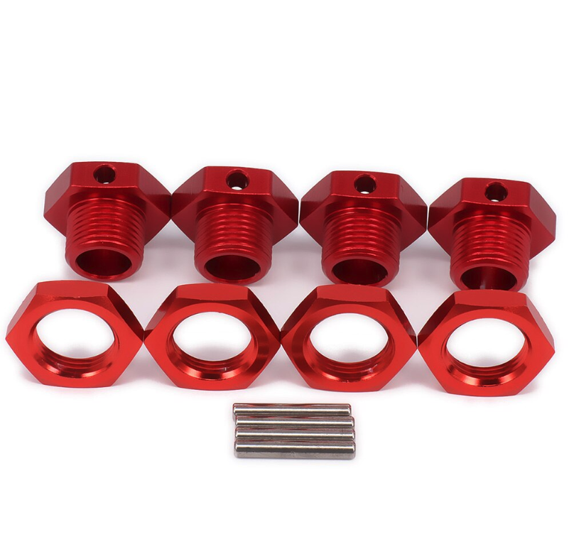 1/8 Rc Car 17mm Wheel Hex Hub For Thunder Tiger Mt4 G3 KRock Eb4