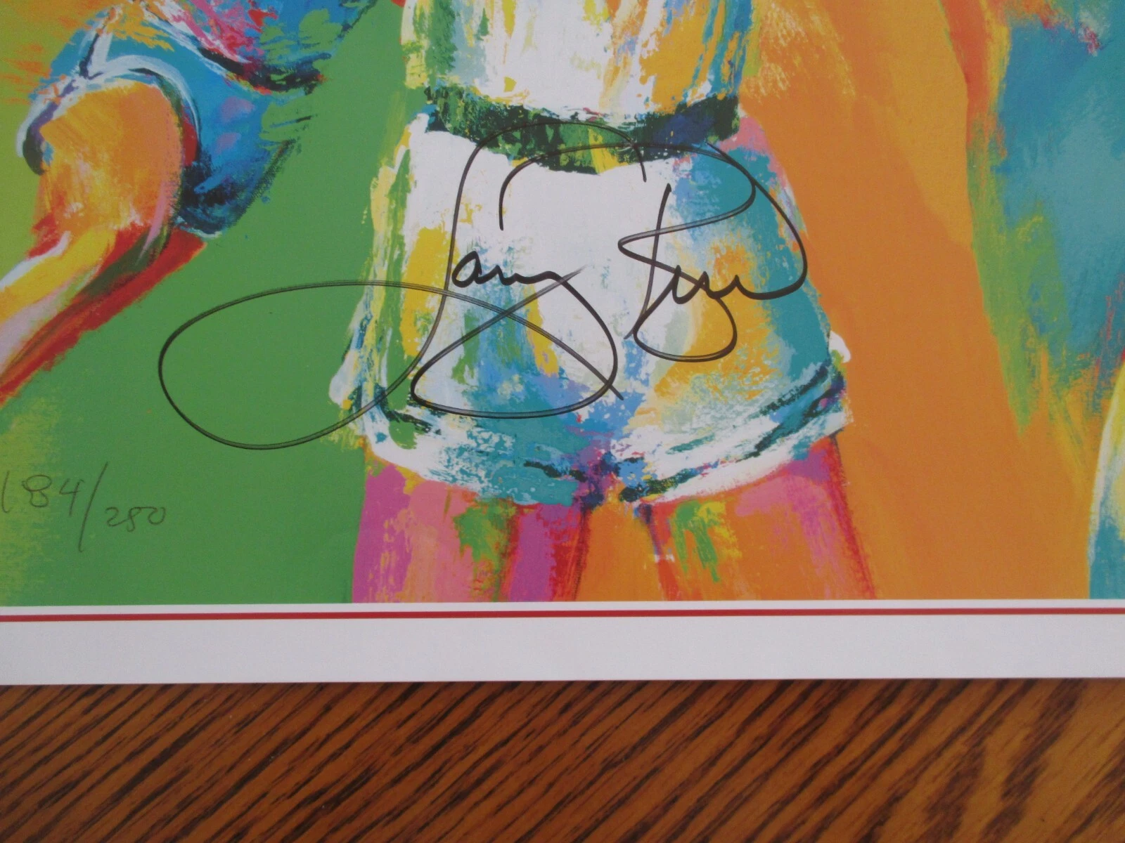 Larry Bird & Magic Johnson Autographed Limited Edition Print by Malcom Farley