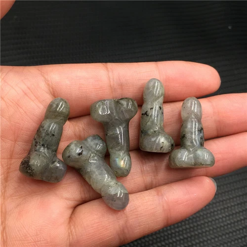 Wholesale Natural mix mini Penis Carved quartz Crystal Massager Wand Healing - Picture 93 of 296