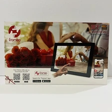 FRAMEO 10.1 Inch Smart WiFi Digital Photo Frame 1920x1200 IPS LCD Touch Screen