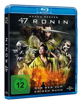 Blu-ray/ 47 Ronin - Der Weg zum Ruhm - mit Keanu Reeves !! Wie Nagelneu !!
