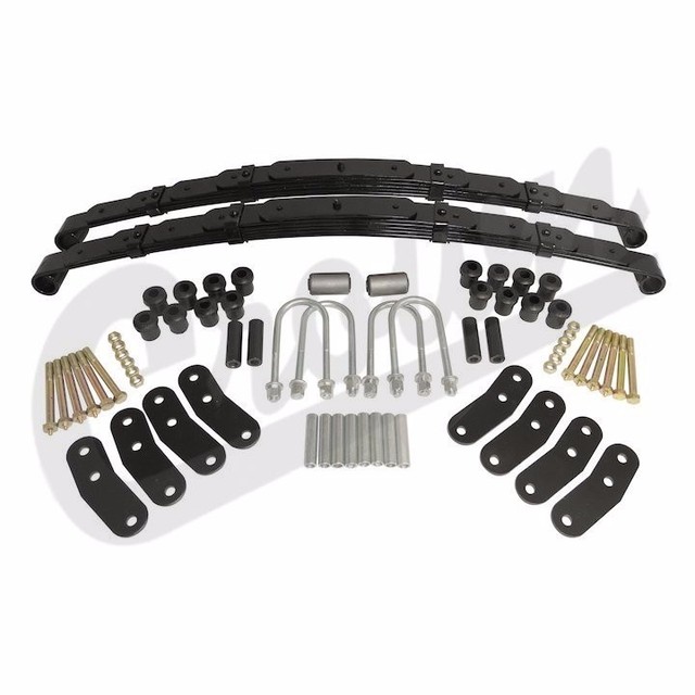 Complete Front Suspension Leaf Spring Lift Kit fits Jeep Wrangler YJ
