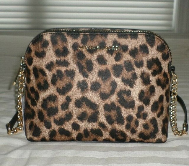 MK leopard handbag
