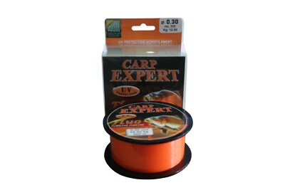 (0,33 / 10m) Angelschnur Carp Expert FLUO ORANGE 300m Karpfenschnur monofile