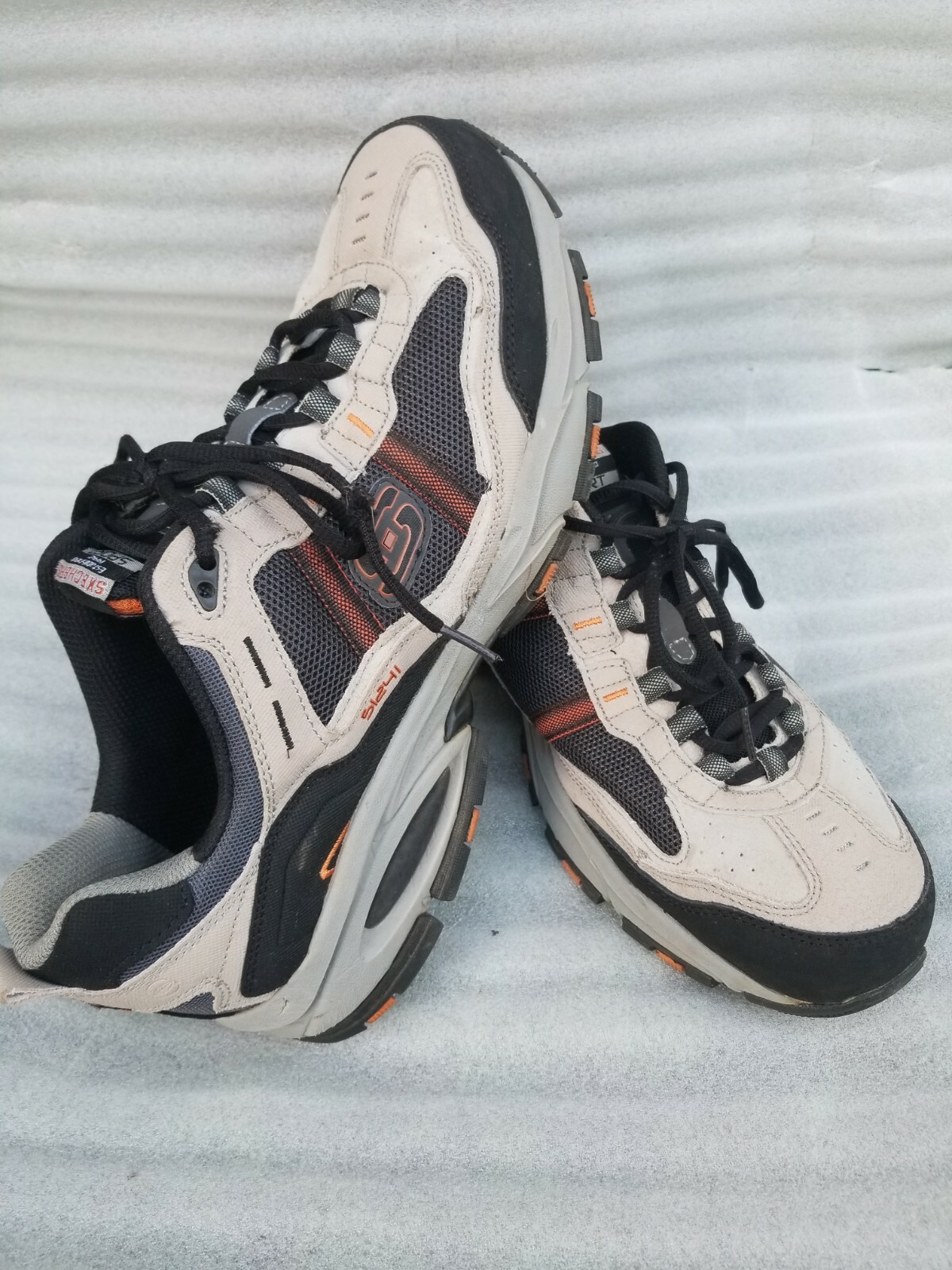 skechers sport men's synergy power switch memory foam athletic training sneaker