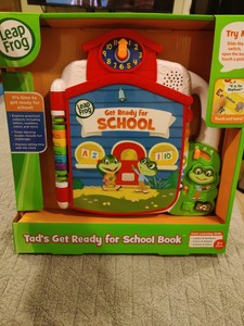 Tad S Get Ready For School Book Interactive For 2 Years Old Brand New Ebay