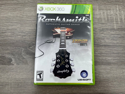 Rocksmith (Microsoft Xbox 360, 2011) Complete with Manual CIB
