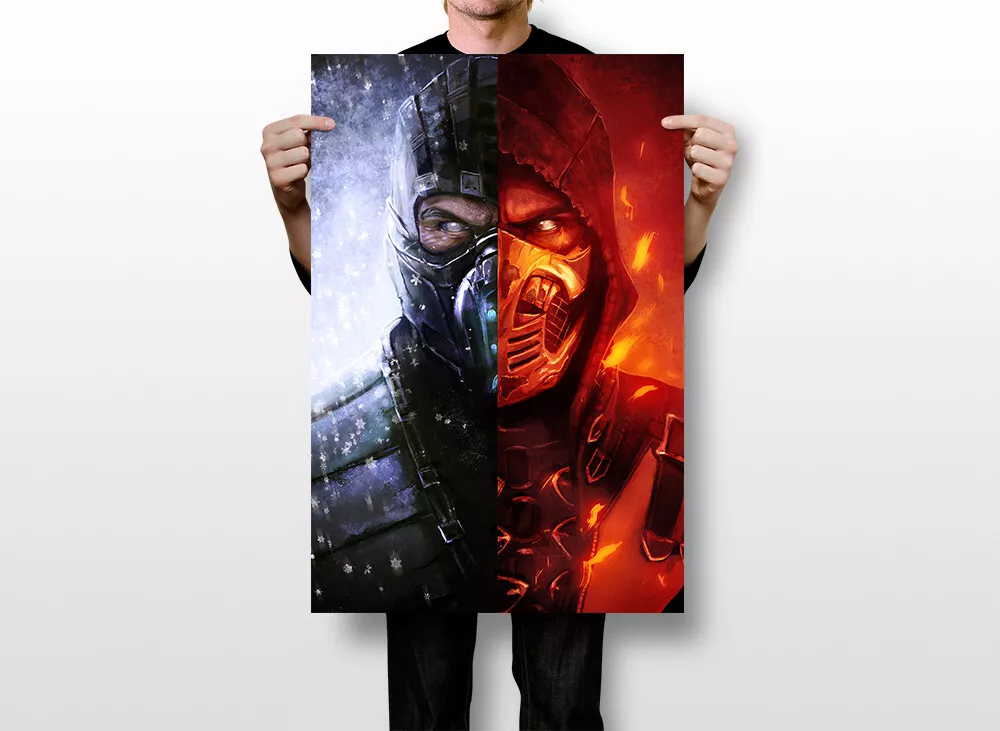 Poster Mortal Kombat - Scorpion, Wall Art, Gifts & Merchandise