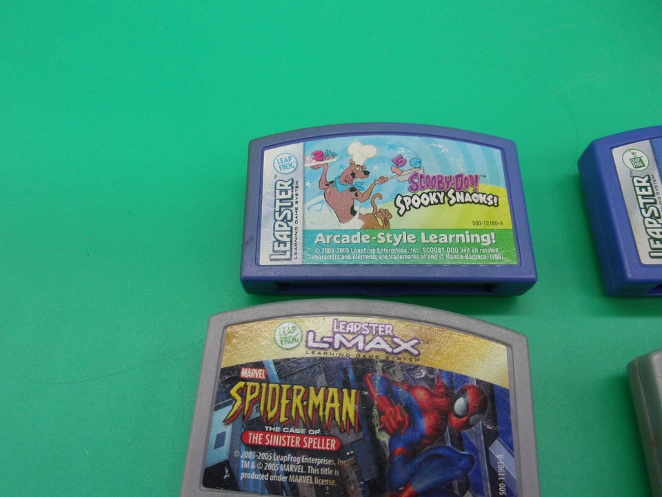 lot of LeapFrog Leapster L-Max Learning Games NASCAR Spiderman Scooby doo - Image 2 of 4