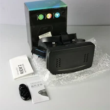 RIEM 2 VR Headset Virtual Reality VR BOX 3D Glasses  E7U7 w/ Gamepad Remote