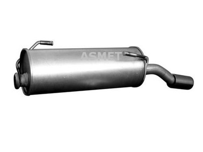Rear Muffler ASMET 08.062