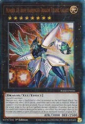 Number 38: Hope Harbinger Dragon Titanic Galaxy - RA02-EN036 - Prismatic Ultimate Rare