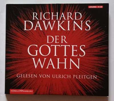 Richard Dawkins - Der Gotteswahn - Ulrich Pleitgen - 4 CDs Hörbuch