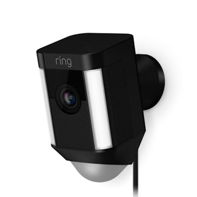 #ad #ad Ring Black Spotlight Cam Plus Outdoor Indoor 1080p Plug In Surveillance Camera $119.00