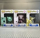 Funko Pop Vinyl lot: Pokémon-Mewtwo, Bulbasaur, and Mimikyu!