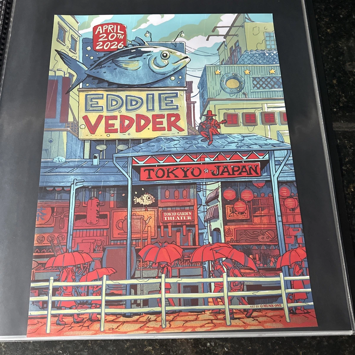 Eddie Vedder Poster for sale | eBay