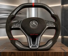 Real Carbon Fiber Steering Wheel For Mercedes-bens W212 E63 Cls63 Amg 2012-2016 Real Carbon Fiber Steering Wheel For Mercedes-bens W212 E63 Cls63 Amg 2012-2016