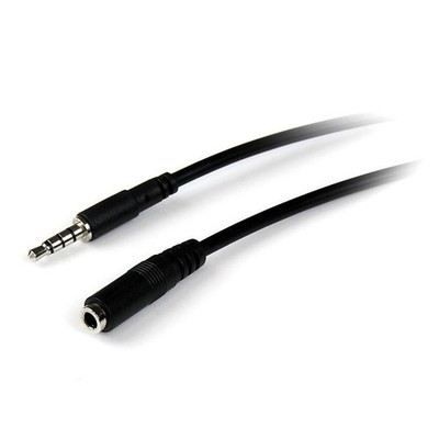 StarTech 2m 4 Position TRRS Headset Extension Cable with 3.5mm Male Mini-Jack Co
