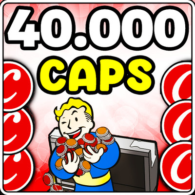 PC FALLOUT 76 40K CAPS/MAX CAPS/40000 CAPS