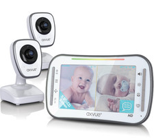 Axvue HD992 Video Baby Monitor 720P Full HD 5.0" IPS Screen 2 Cameras