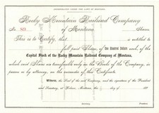 Rocky Mountain Railroad Co. of Montana - Northern Pacific Archives - Northern
