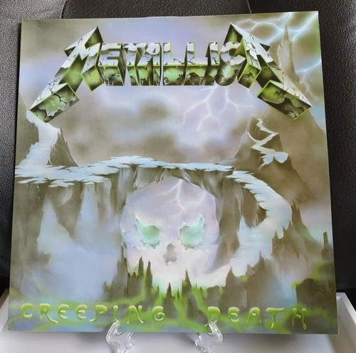 Metallica Creeping Death '86 12" EP Vinyl Limited RARE Green Vinyl Import.