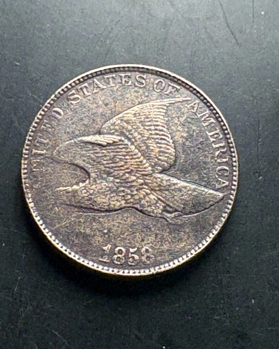1858 飞鹰小美分硬币| eBay