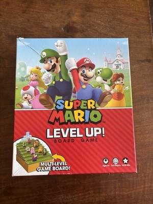 Super Mario Level Up Brettspiel Nintendo USAOPOLY 2018 - Komplett