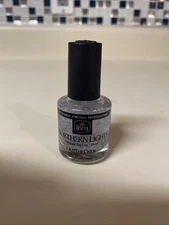 INM Out The Door Top Coat, 0.5 oz Fast Drying Silver Northern Lights Hologram