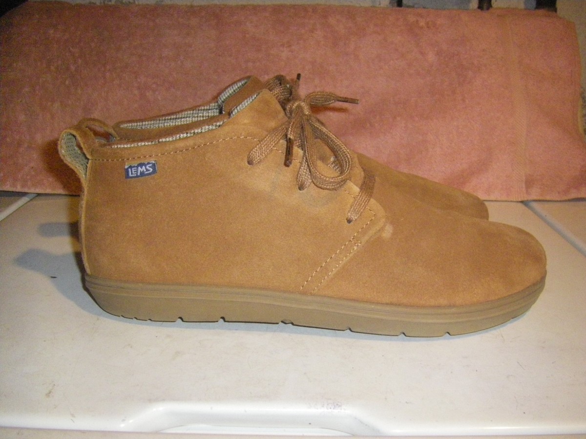 Lems Chukka Suede Boots Lion\'s Mane Brown Minimalist Barefoot Shoes Men\'s 8 Lems Shoes Chukka Boots Review | Anya main image 4
