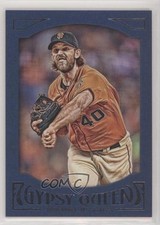 2016 Topps Gypsy Queen Blue Paper Frame Madison Bumgarner #59 z7h
