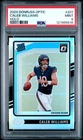 2024 PANINI DONRUSS OPTIC HOLO #201 CALEB WILLIAMS ROOKIE RC PSA 9