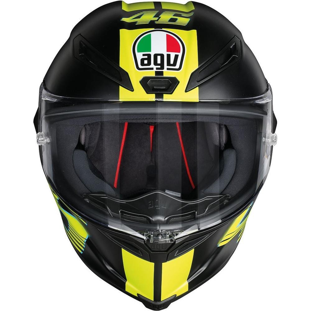 美品！AGV 　CORSA R VR46 限定品 AGV Corsa R V46 Matt Black Motorbike Motorcycle Helmet | eBay